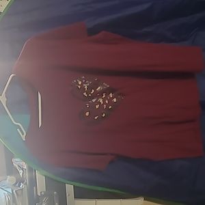 Shein Curve, 3xl, burgundy
